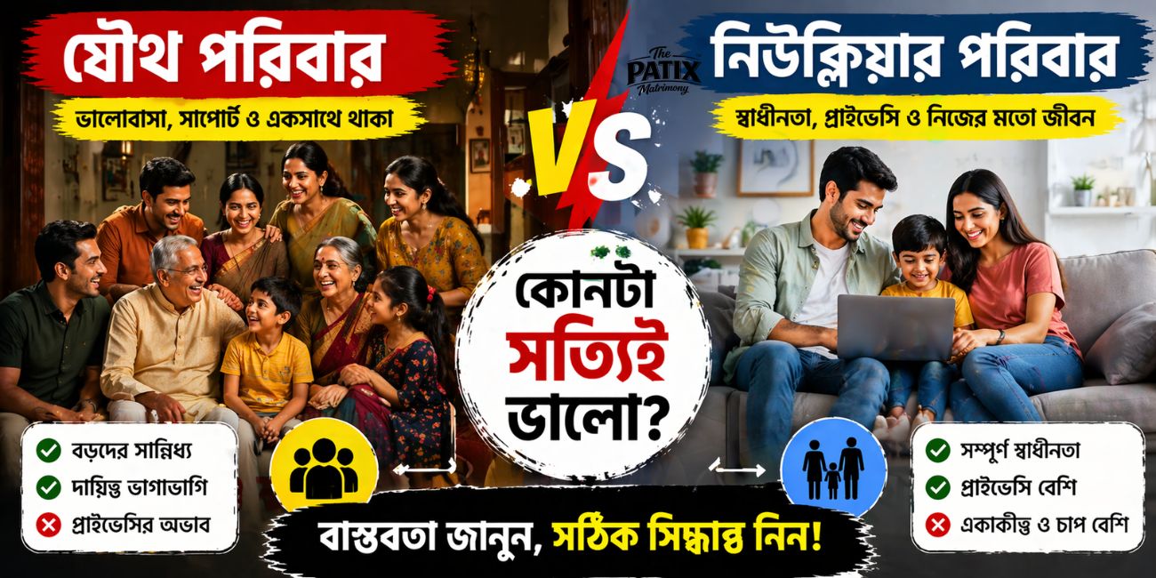 Joint Family vs Nuclear Family – Reality Check | কোন পরিবার সত্যিই ভালো?